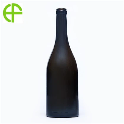 750ml maslinasto zelena boca bordo vina dubokog dna